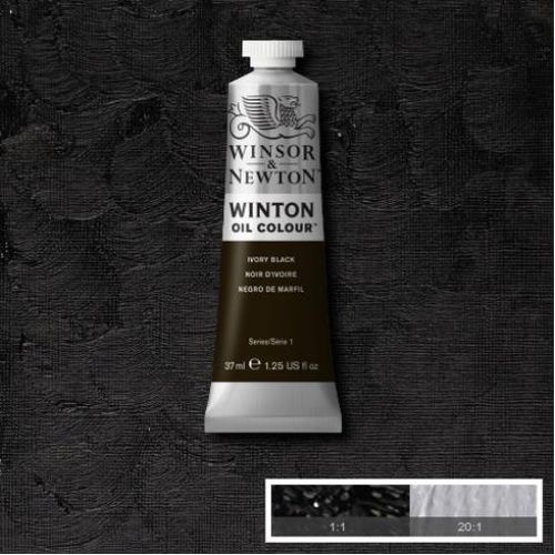 Winsor & Newton Winton Yağlı Boya Ivory Black 37 Ml Winsor & Newton Winton Yağlı Boya Ivory Black 37 Ml